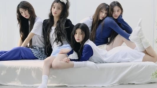 ILLIT in promotional material for their first Japanese original single 'Almond Chocolate' — HYBE/Belift Lab