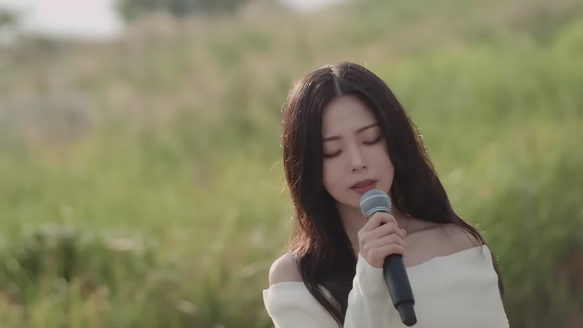 A neon sign reading 'you are what you listen to' — the philosophy behind HYNN's new music web series Monthly Daum