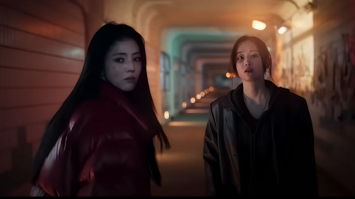 Han So-hee and Jeon Jong-seo in a scene from the Korean crime film 'Project Y' — official trailer