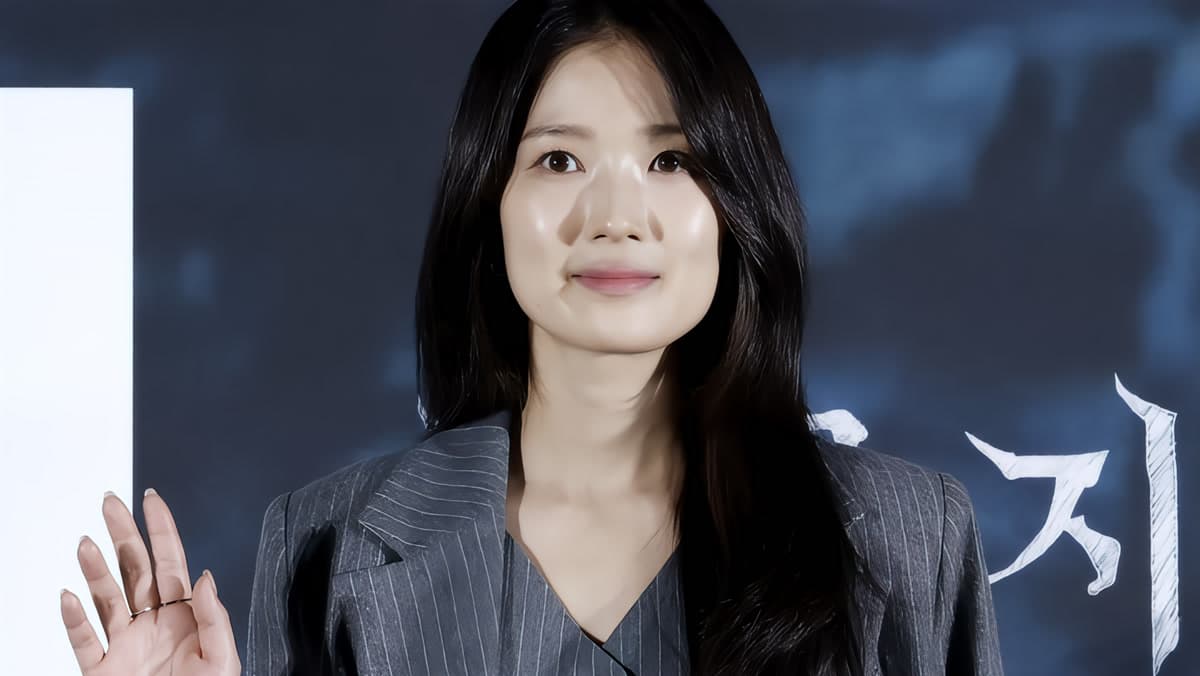 Kim Hye-yoon at the Salmokji press conference — Showbox