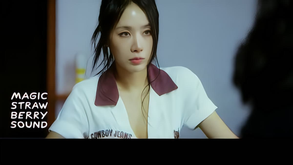 Soyou in a still from her 'See Through' music video, the pre-release single from her third EP 'Off Hours'