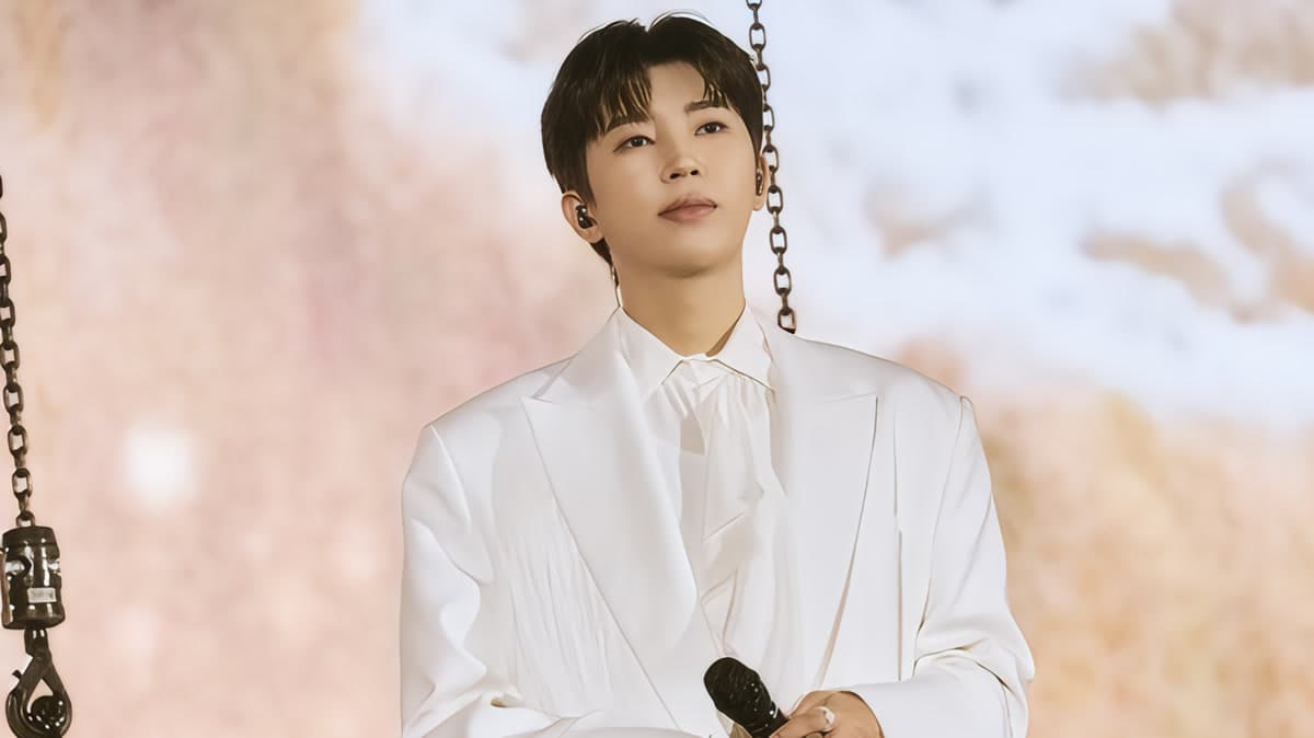 Im Young Woong performing at his 2026 concert in Korea