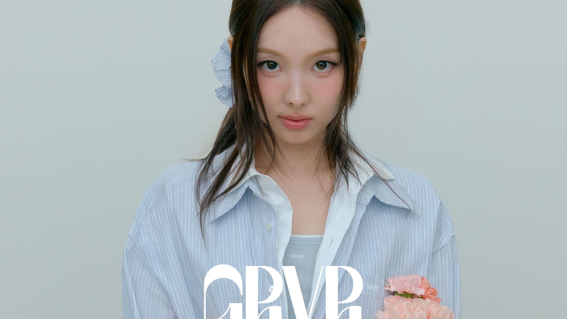 TWICE's Nayeon in the GROVE 'Wear Yourself with NAYEON' campaign — the brand's third collaboration with the K-pop star