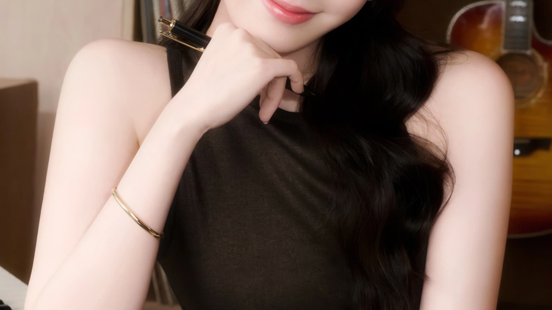 CHUU (Kim Ji-woo), who makes her short-form drama debut in Wild Eyes as palace assassin Eun-woo