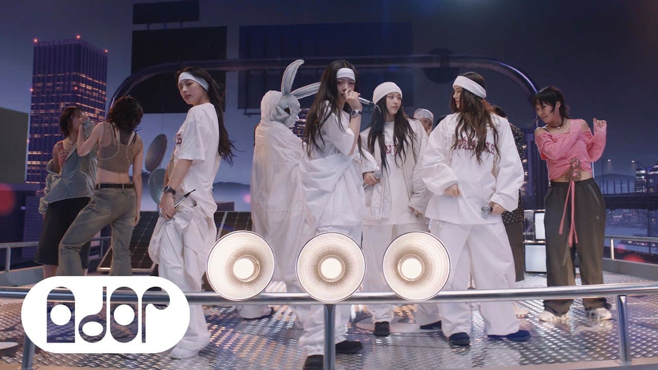 NewJeans performing in the Supernatural official music video — YouTube: HYBE LABELS
