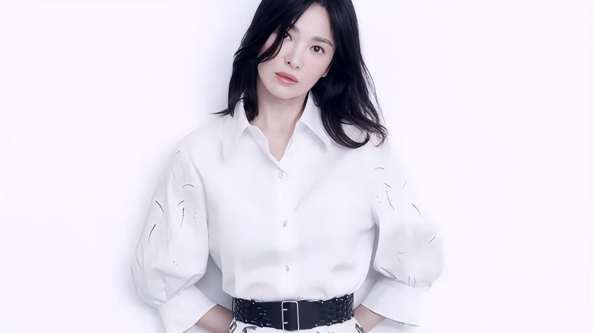 Song Hye-kyo in Michaa's 2026 summer campaign, embodying the brand's restrained and refined aesthetic