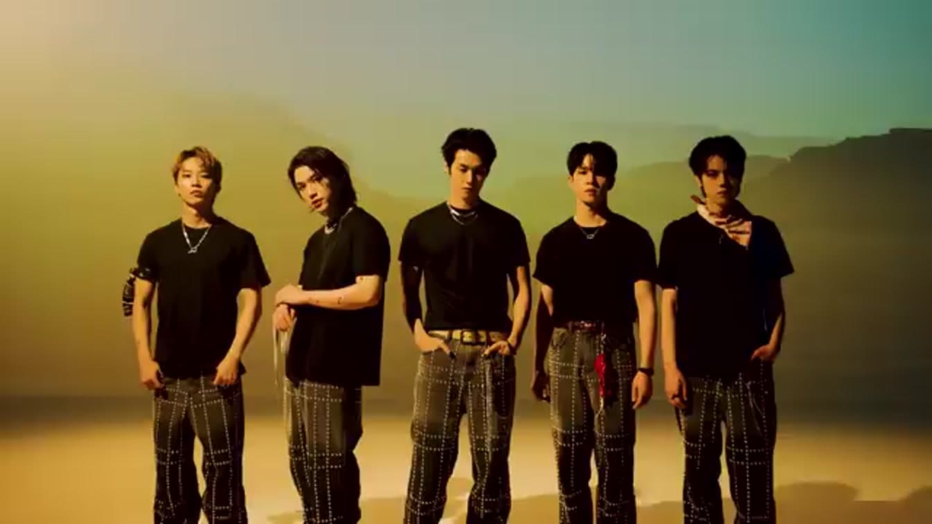 N.Flying appear in a group frame from an official music video as the band prepares new single "In Between Seasons."