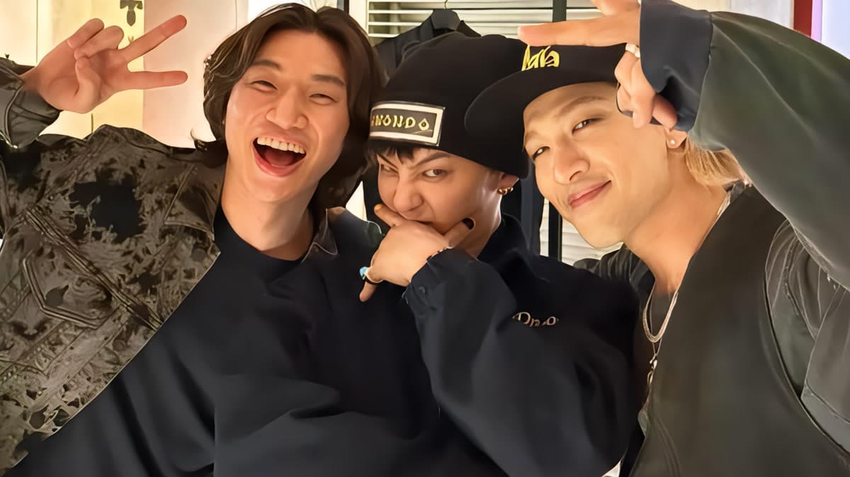 BIGBANG members G-Dragon, Taeyang, and Daesung together ahead of their 20th anniversary comeback activities
