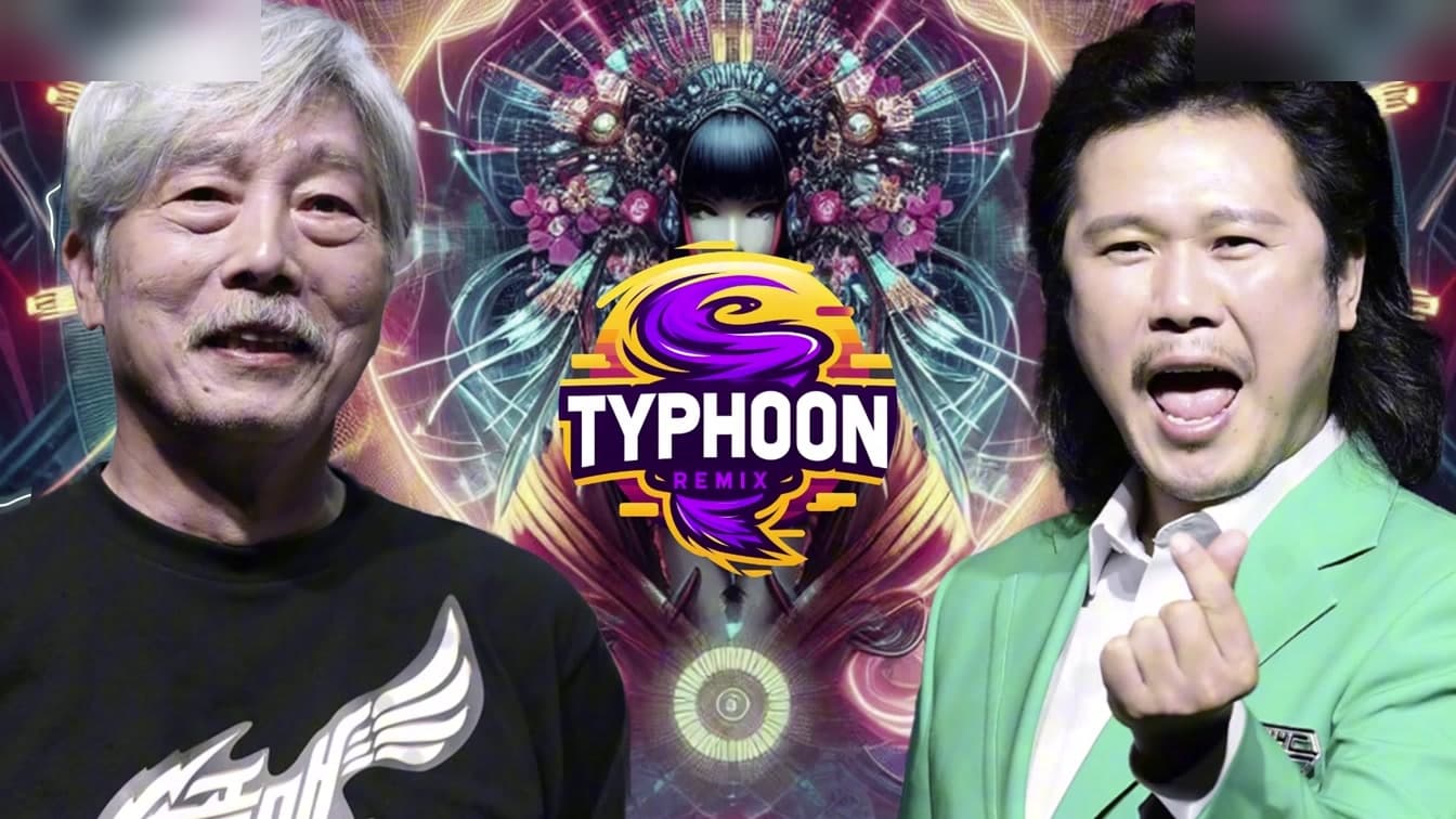 Yukjungwan Band members, including Kang Jun-woo (right), in a promotional appearance