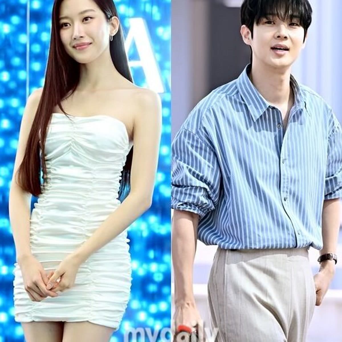 Moon Ga-young and Choi Woo-shik, whose upcoming tvN drama Whale Star is drawing renewed attention after filming-site reports.