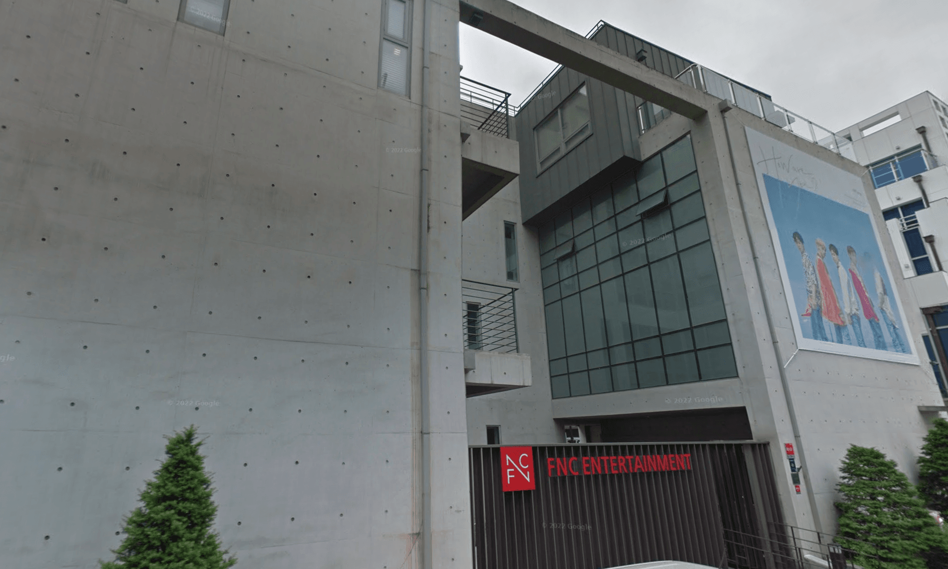FNC Entertainment building as seen on Google Street View