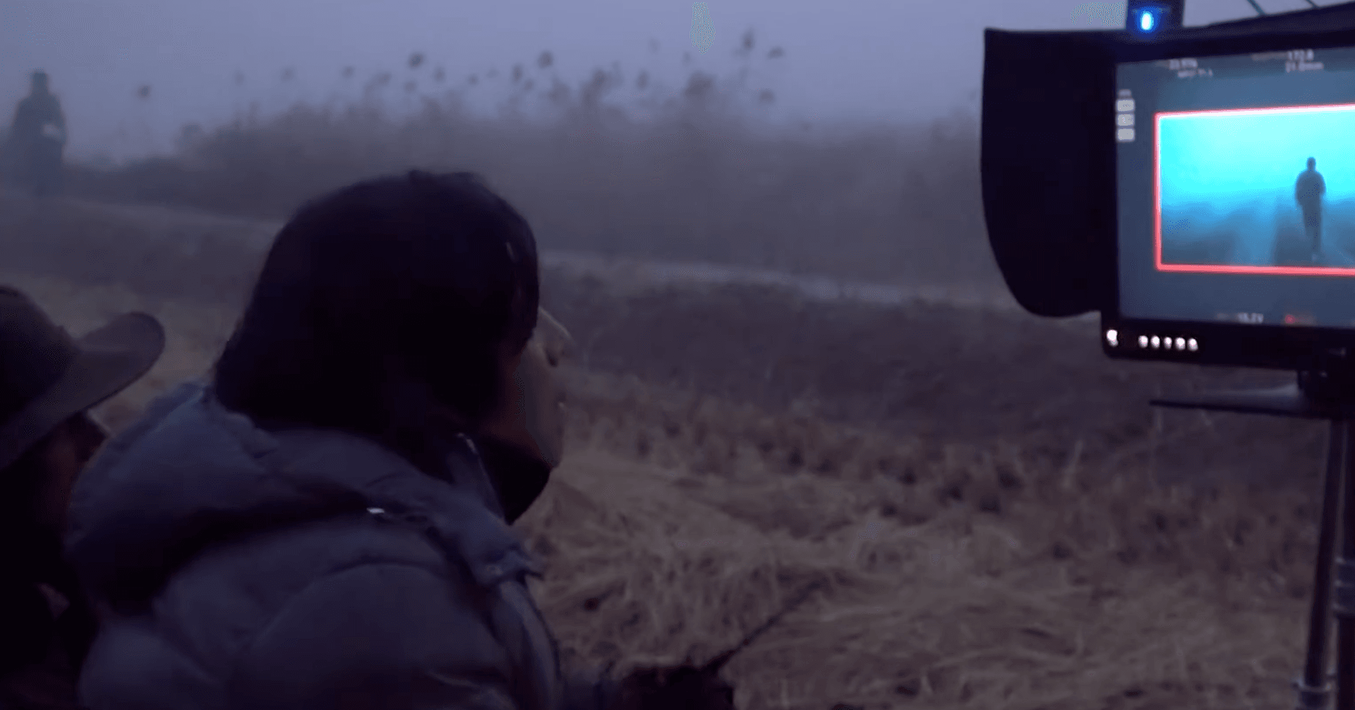 Director Lee Chang-dong's filming scene