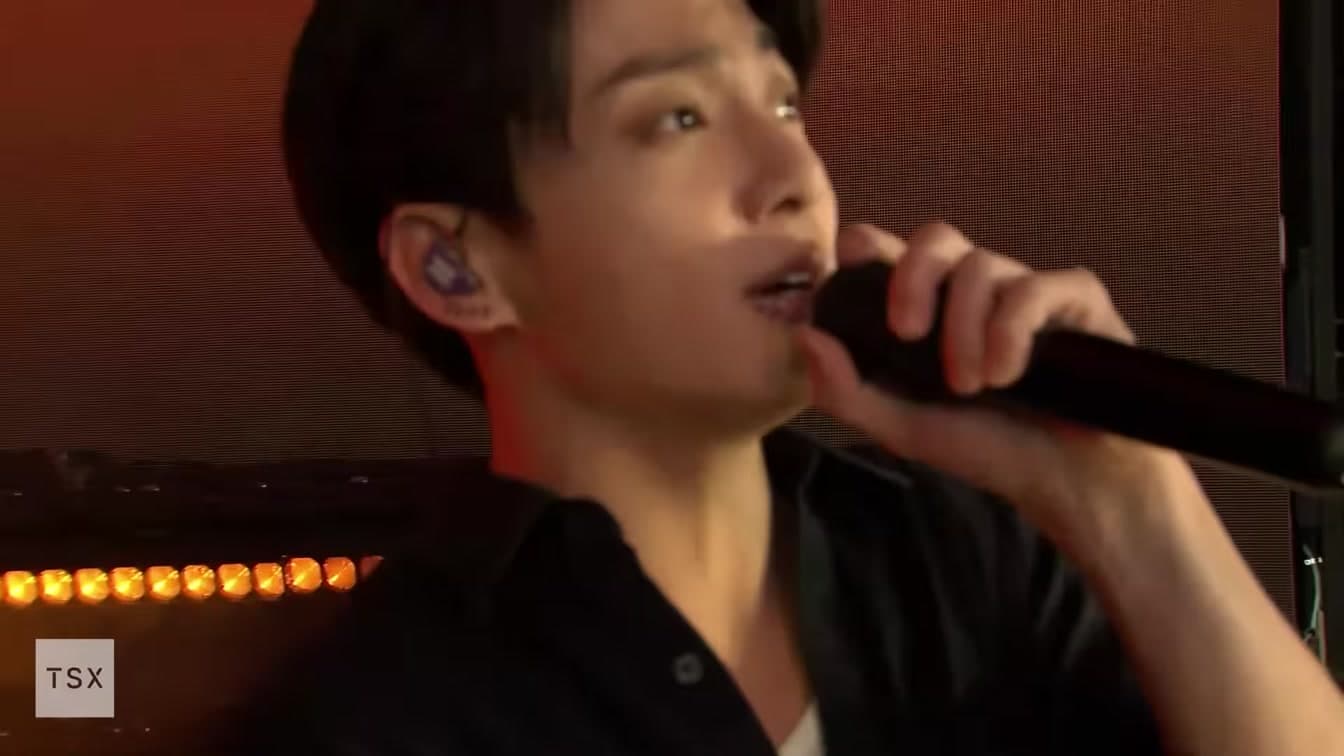 BTS's Jungkook performs live at TSX in Times Square — YouTube: BANGTANTV