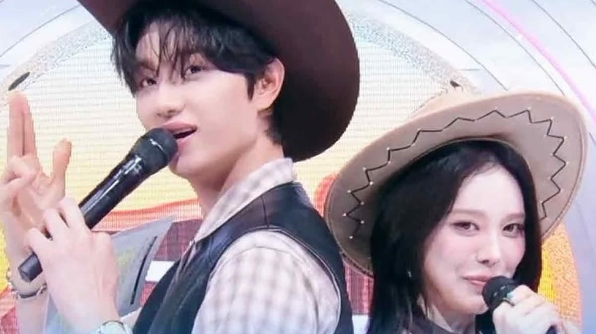 Jjaebbangz khoe chemistry MC tại Music Bank
