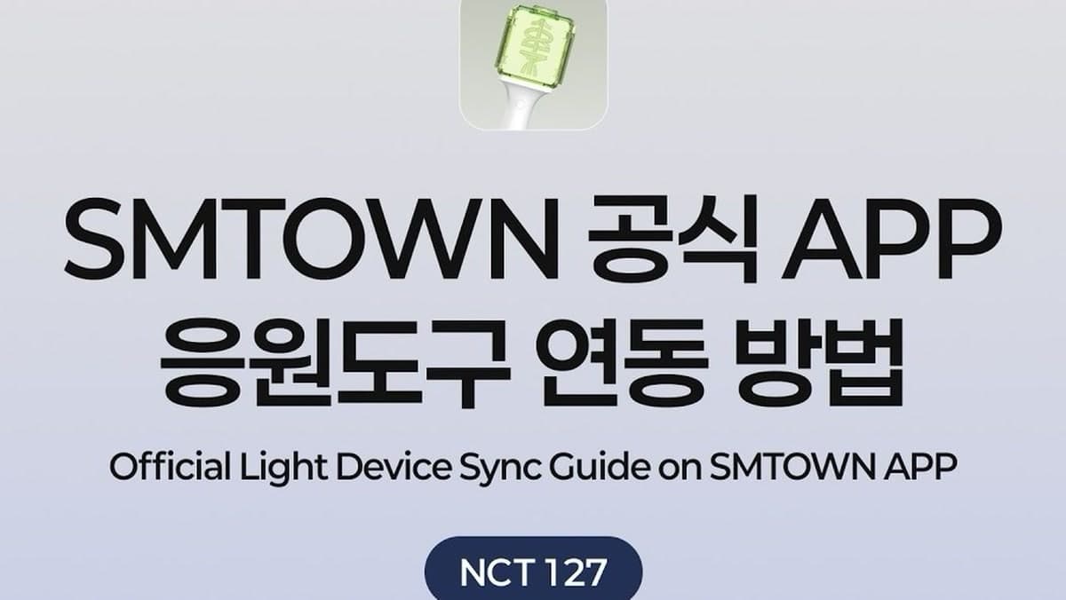 Peminat NCT 127 Terima Panduan SMTOWN Light Sync