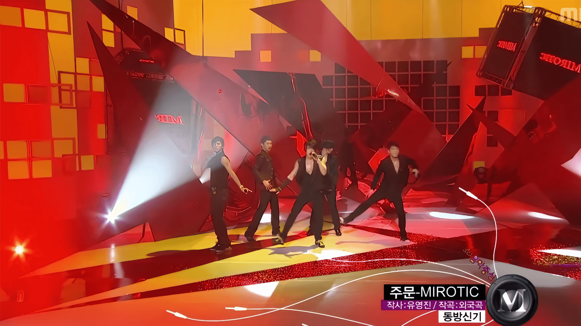 TVXQ performing Mirotic on Music Core — YouTube: MBCkpop