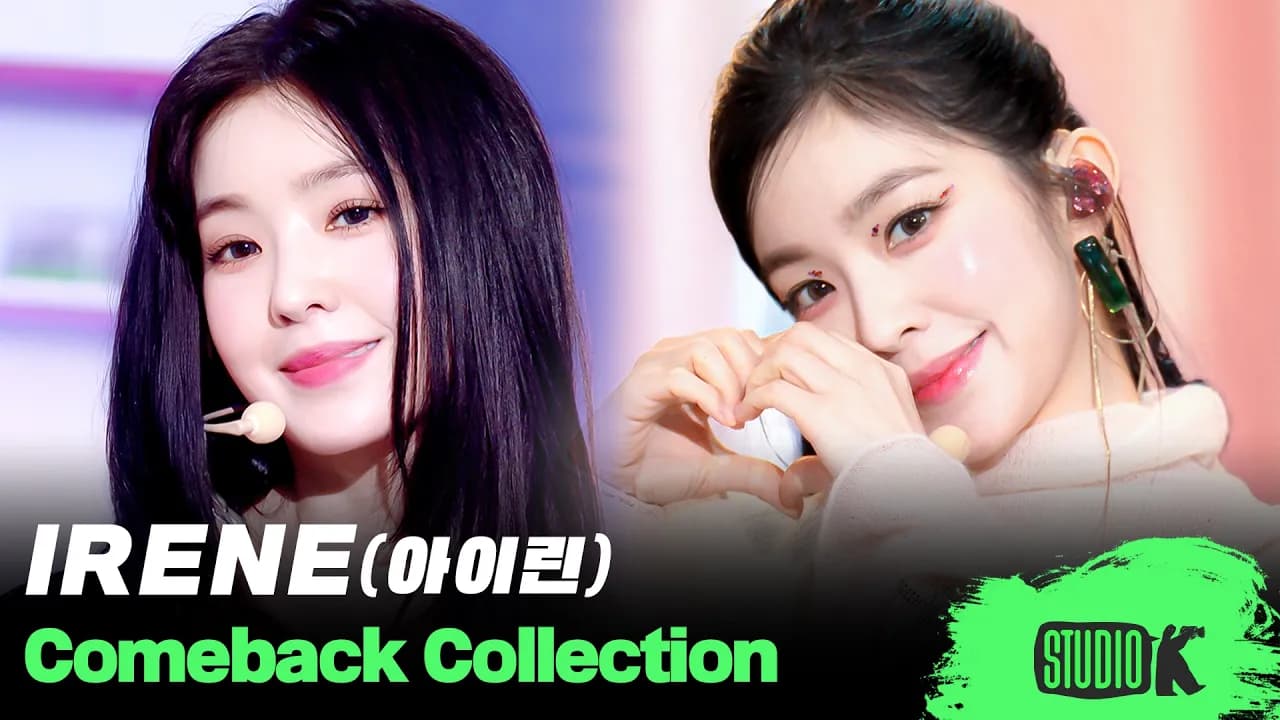 Los escenarios memorables de Irene en Music Bank: un repaso emotivo antes del lanzamiento de 'Biggest Fan'