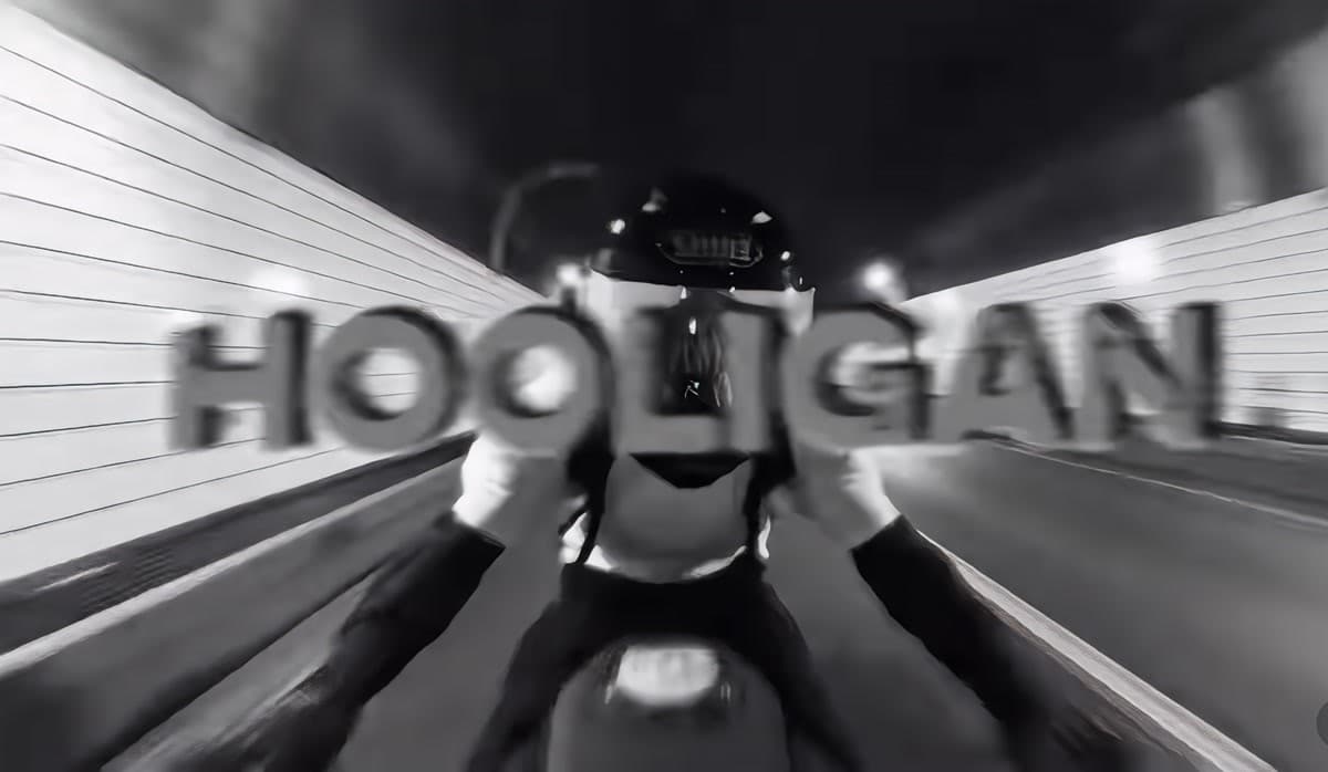 Jungkook riding at night in Seoul, set to the BTS 'Arirang' album track 'Hooligan'