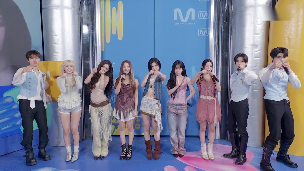 NMIXX on M Countdown EP.928 for their 'Heavy Serenade' comeback, May 14 2026