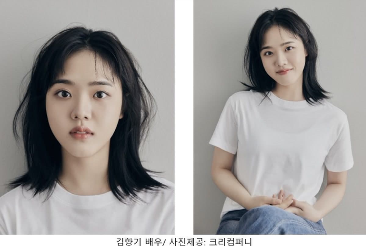 Kim Hyang-gi in a promotional image for Hallan. Photo courtesy of Kri Company.