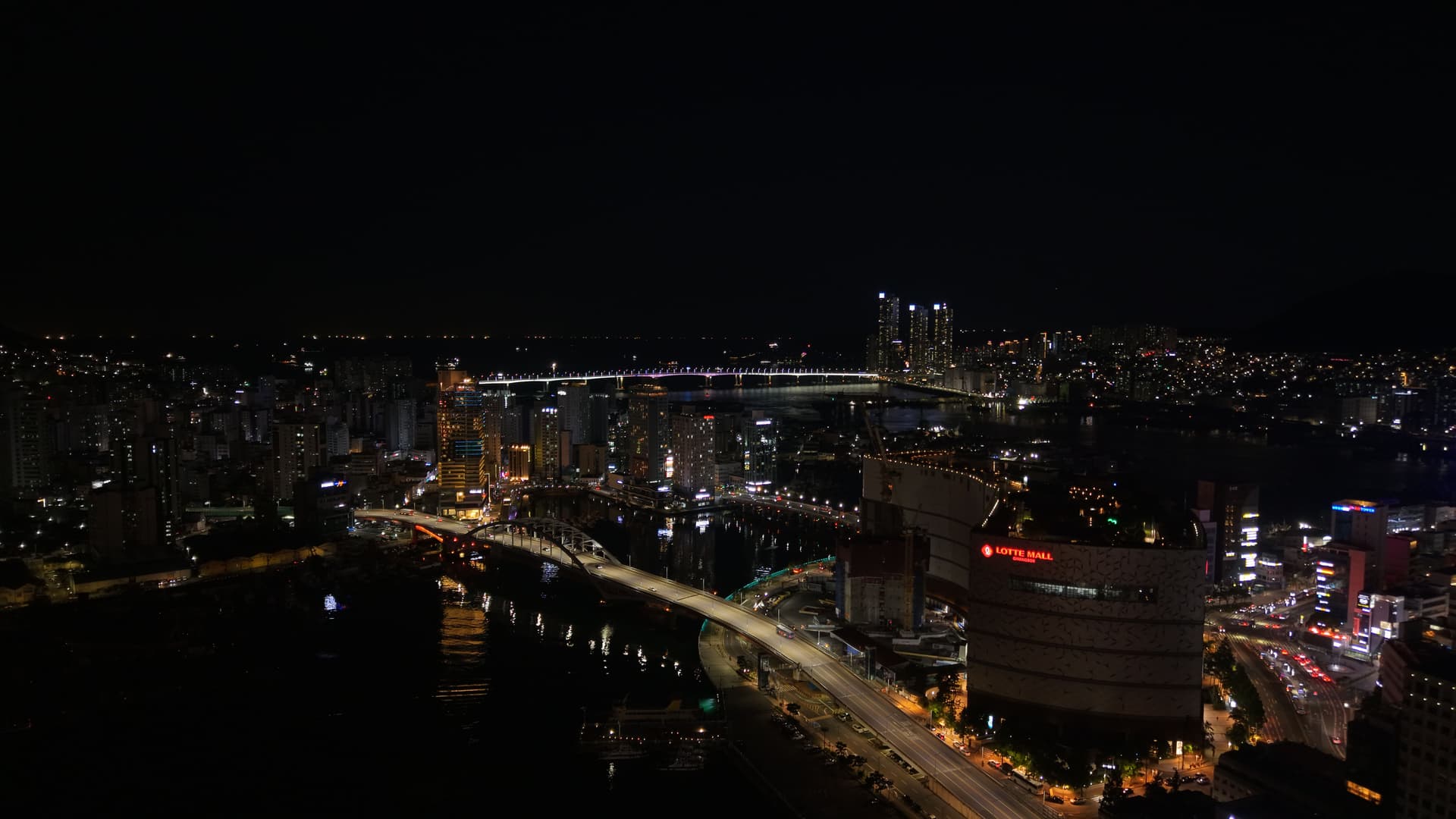 Busan skyline at night, reflecting the citywide tourism stakes around BTS concert demand. Photo: Jhany Blue/Pexels.