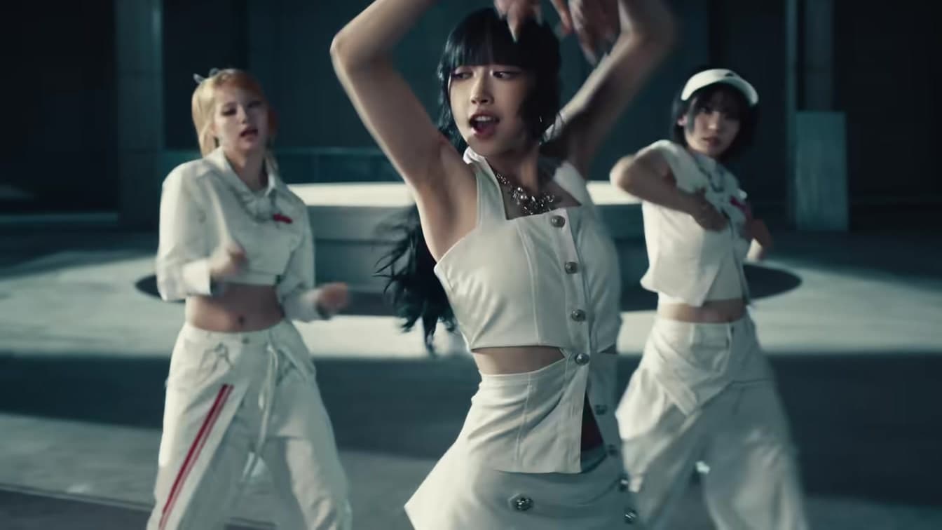 OURBIRTHDAY appears in the official HUNGRY (Side B) performance video. Photo: JYP Entertainment YouTube
